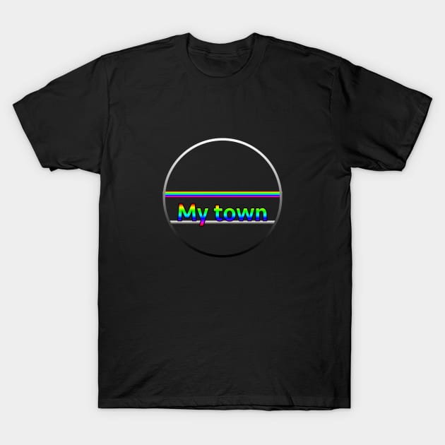 My town T-Shirt by lenn